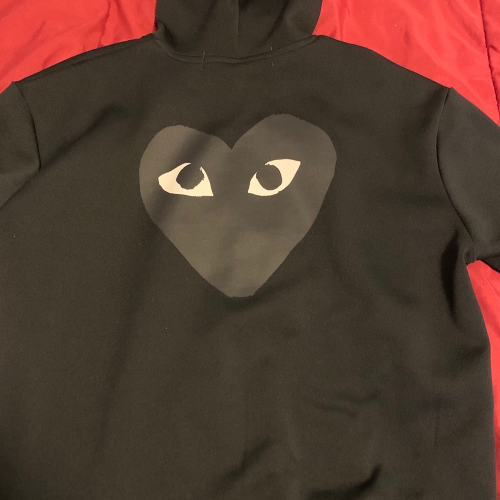 Comme des Garçons Black Heart Hoodie